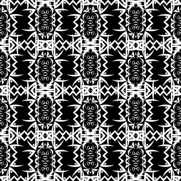Декоративная Бесшовная Линия Бесконечная Текстура Восточный Геометрический Орнамент — стоковое фото