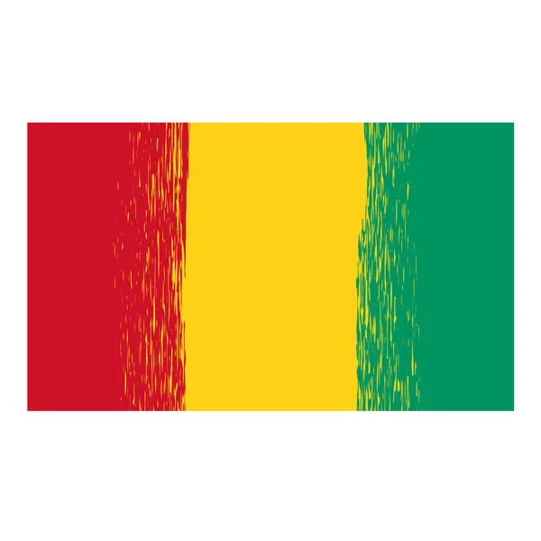 Флаг Гвинеи Мбаппе Хорошая Текстура — стоковое фото