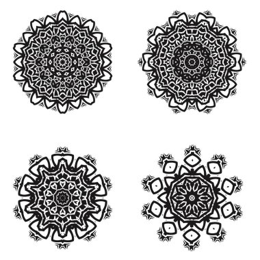 Süslü çizgi deseni. Sonsuz doku. Doğulu Geometrik Süsleme