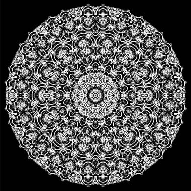 Süslü çizgi deseni. Dekoratif doku. Doğulu Geometrik Süsleme