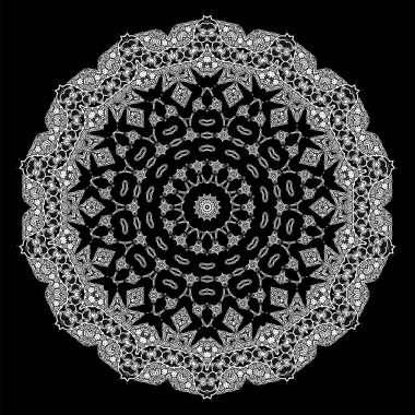 Süslü çizgi deseni. Dekoratif doku. Doğulu Geometrik Süsleme