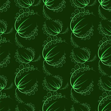 Yaz izole üzerinde yeşil arka plana bırakır. Sorunsuz çim desen