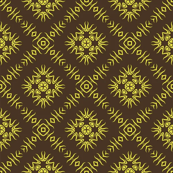 Decorative Retro Seamless Pattern Ornamental Wallpaper Background — Stock Photo, Image