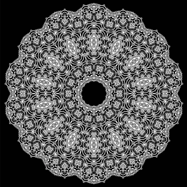 Ornamental Line Pattern Dekorative Textur Orientalisches Geometrisches Ornament — Stockfoto