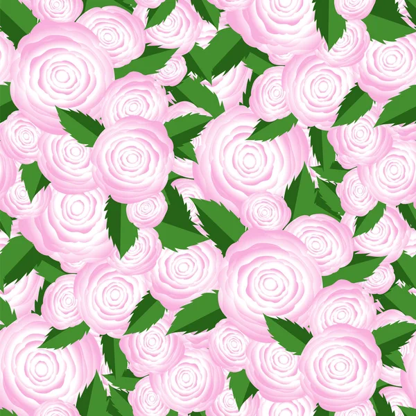 Bukiet Róż Losowe Wzór Świeży Kwiatowy Tło — Zdjęcie stockowe