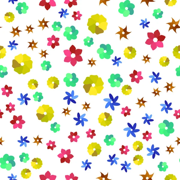 Απρόσκοπτη Χρωματιστό Μοτίβο Πολύχρωμο Διαφορετικά Σχήματα Φόντου — Φωτογραφία Αρχείου
