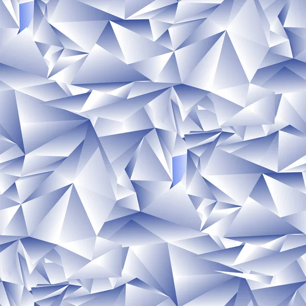 蓝色冰无缝模式 冬天水晶背景 — 图库照片