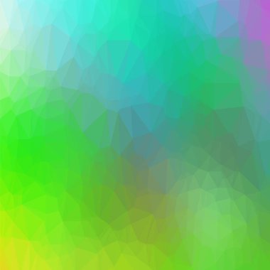 Soyut renkli üçgen arka plan. Modern mozaik desen. Afiş, Poster için tasarım şablonu