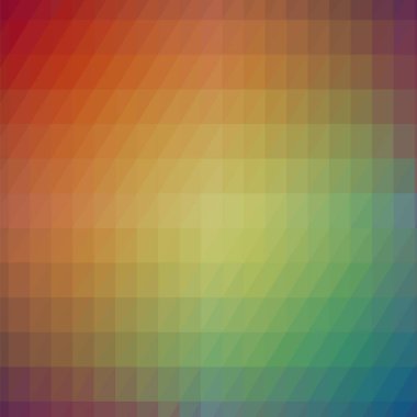 Soyut renkli üçgen arka plan. Modern mozaik desen. Afiş, Poster için tasarım şablonu