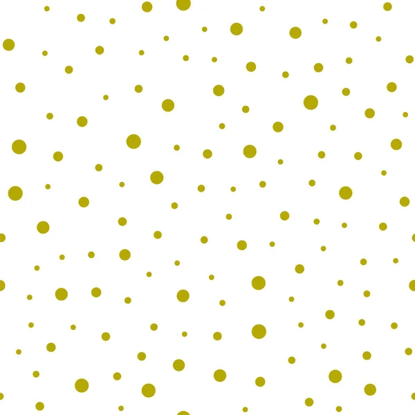 Gold Konfetti Nahtloses Muster Auf Weißem Hintergrund — Stockfoto