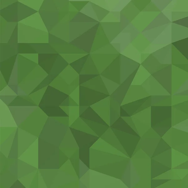 Fundo Poligonal Verde Padrão Triangular Rumpled Textura Poly Baixa Abstract — Fotografia de Stock