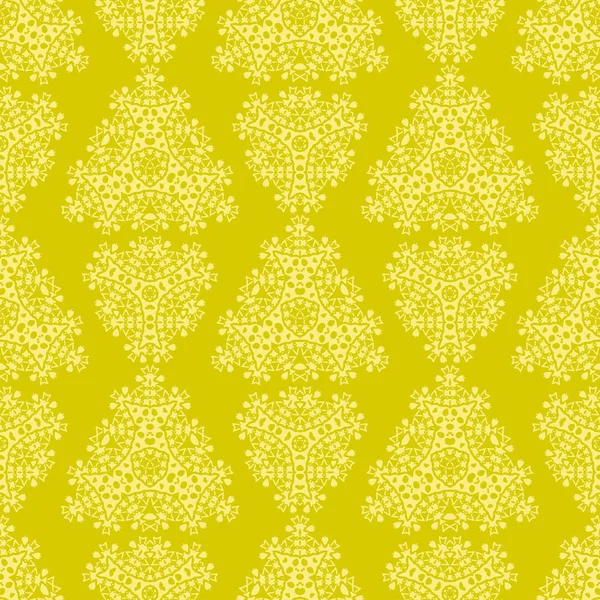 Padrão Linha Sem Costura Ornamental Amarelo Textura Sem Fim Ornamento — Fotografia de Stock
