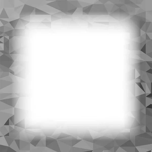 Серый Многоугольный Фон Смятый Треугольный Узор Низкая Полированная Текстура Абстрактный — стоковое фото