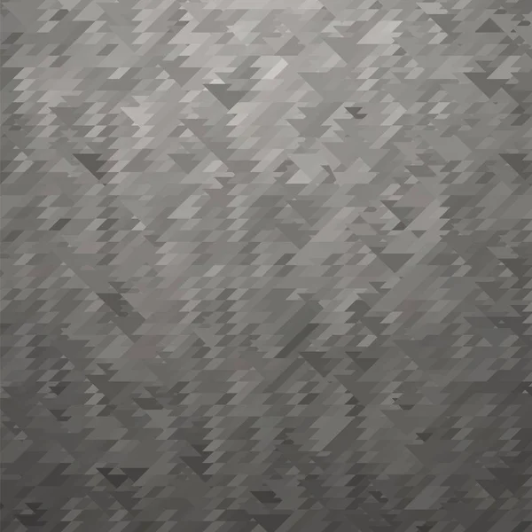 Grauer Polygonaler Hintergrund Rumpeliges Dreiecksmuster Low Poly Textur Abstraktes Mosaik — Stockfoto