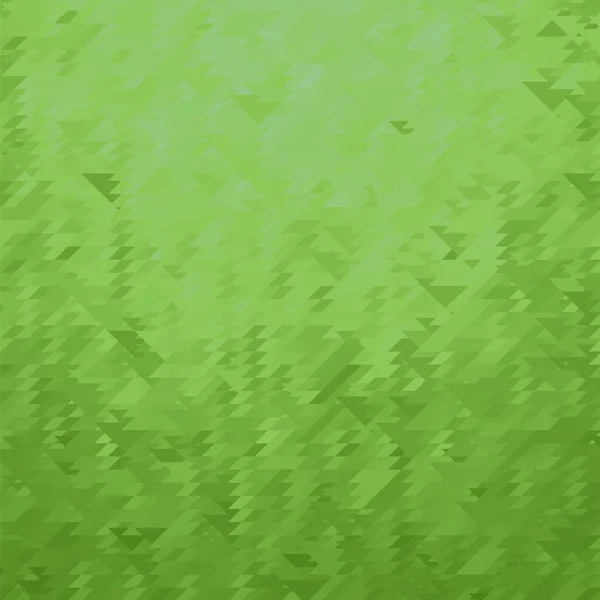 Grüner Polygonaler Hintergrund Rumpeliges Dreiecksmuster Low Poly Textur Abstraktes Mosaik — Stockfoto