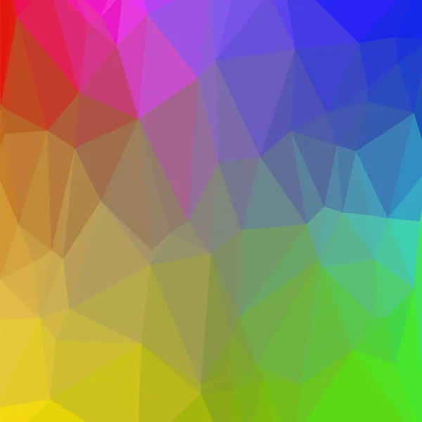 Fundo Poligonal Colorido Padrão Triangular Rumpled Textura Poly Baixa Abstract — Fotografia de Stock
