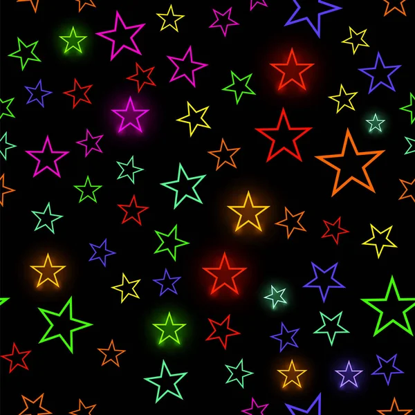 Colored Star Texture. Colorful Starry Background. Stars Pattern — Stock Photo, Image