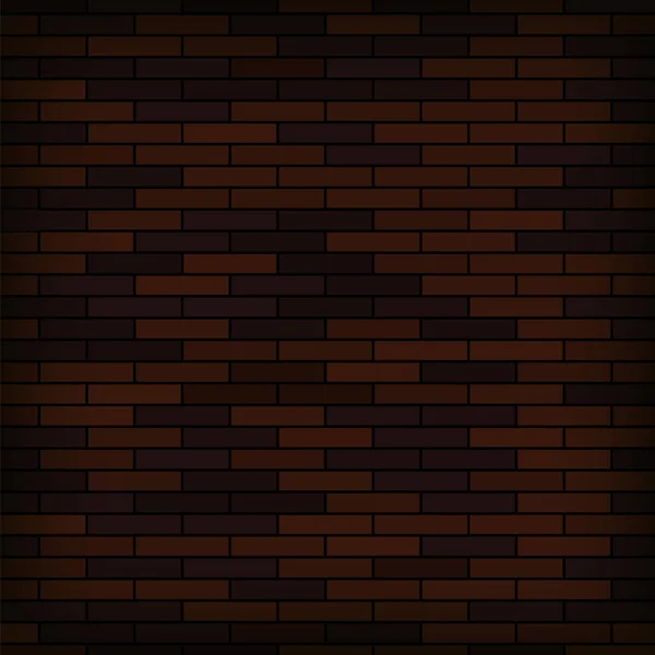 Brick Wall Background. Abstract Red Brick Pattern — Stock Vector