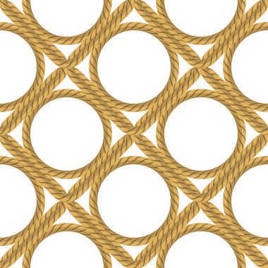 beyaz zemin üzerine ip seamless modeli