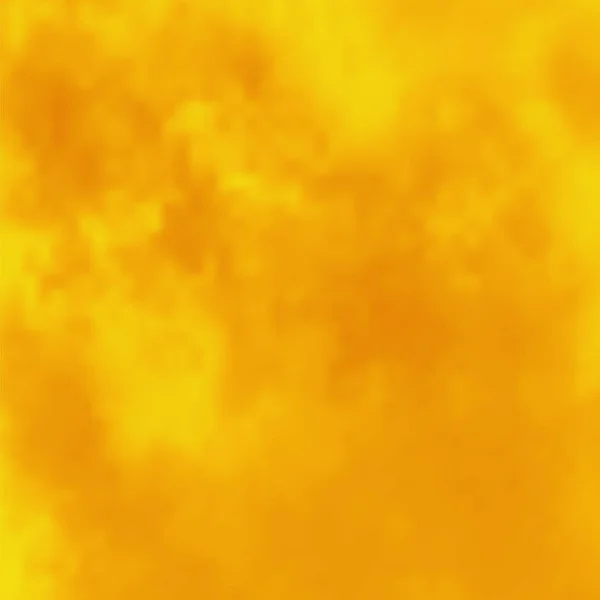 Patrón transparente de humo amarillo o niebla. Efecto especial de nube. Fenómeno natural, atmósfera misteriosa o niebla — Archivo Imágenes Vectoriales