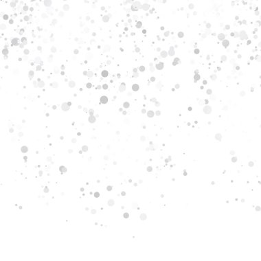 Gri Konfeti Deseni Beyaz Arka Plan da İzole