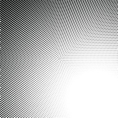 Yarı ton deseni. Nokta seti. Noktalı Doku. Overlay Grunge Şablonu. Distress Lineer Tasarım. Solma Monokrom Noktaları.