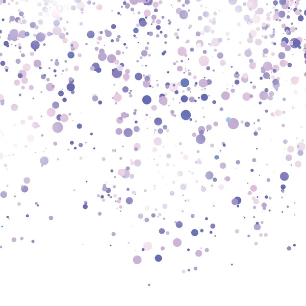 Синій візерунок Confetti ізольований на білому тлі — стоковий вектор