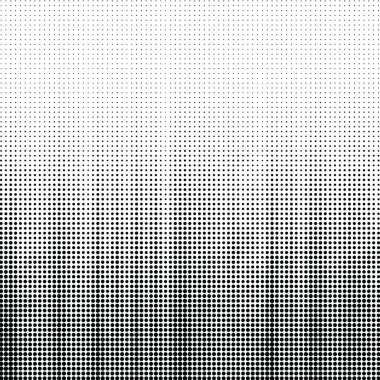 Yarı ton deseni. Nokta seti. Overlay Grunge Şablonu. Distress Lineer Tasarım. Solma Monokrom Noktaları