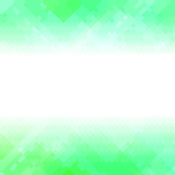 Зелене світло-полігональне тло. Ромбована квадратна модель. Нижня Полі Текстура. Абстрактний мозаїчний дизайн. Стиль Орігамі — стокове фото