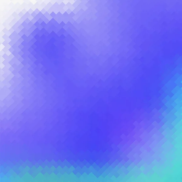 Raster Kleurrijke Achtergrond. Een gerimpeld vierkant patroon. Blauw Groen Textuur. Abstract Mozaïek Modern Design. Origami Stijl — Stockfoto