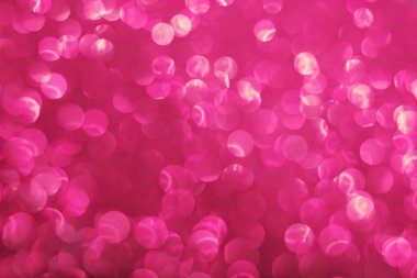 Bulanık glitter arka plan parlak pembe renk.