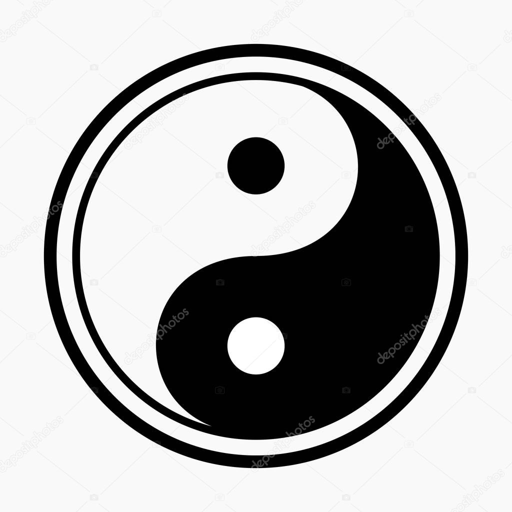 Yin and Yang background
