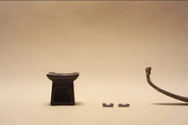 Çok güzel çay kompozisyonu. Yapay ışık ile bir stüdyoda Çekim