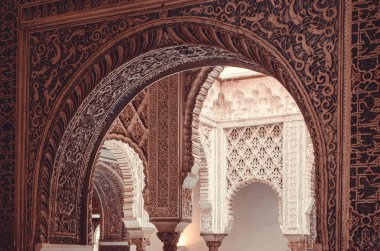 Sevilla Alcazar birkaç kemer