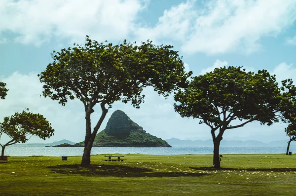하와이 군도의 여러 작은 섬과 환초 중 하나, 우리 — 스톡 사진