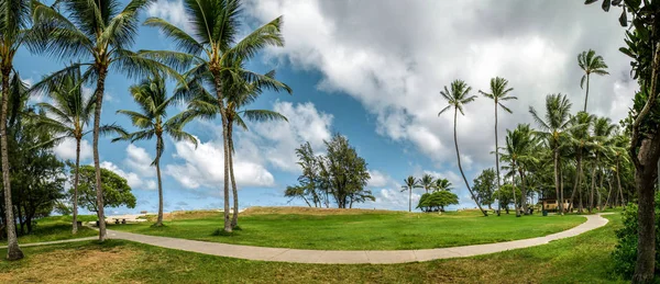 Césped beatch en Hawaii — Foto de Stock