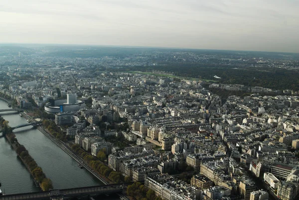 Parijs Vanaf Eiffeltoren — Stockfoto