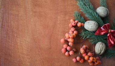 Noel kompozisyon. Festival arka plan.