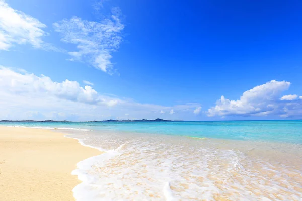 Foto Van Een Prachtig Strand Okinawa — Stockfoto