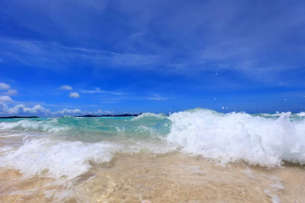 Nádherná Pláž Okinawa — Stock fotografie
