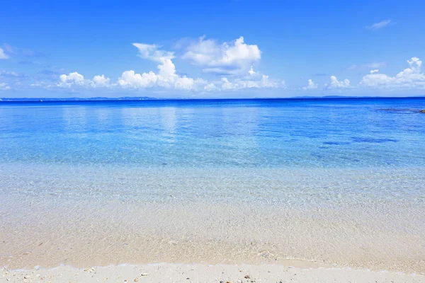 Imagem Uma Bela Praia Okinawa — Fotografia de Stock