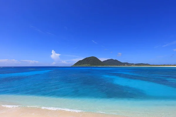 Prachtige Zee Hemel Okinawa — Stockfoto