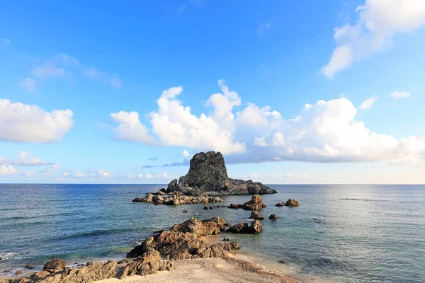 Cobalt Blue Sea Blue Sky Okinawa — Stock Photo, Image