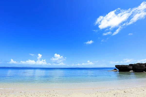 Praia Bonita Okinawa — Fotografia de Stock