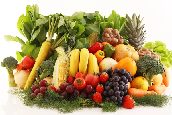 Świeże Warzywa Owoce — Zdjęcie stockowe