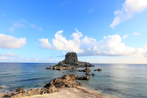Céu Azul Mar Okinawa — Fotografia de Stock