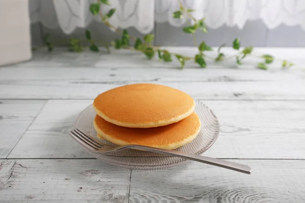 Fluffy Delicious Pancake — Stock Photo, Image
