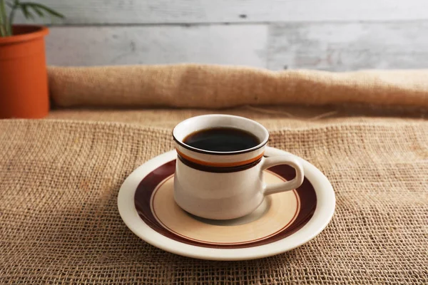 Läckert Kaffe Bordet — Stockfoto