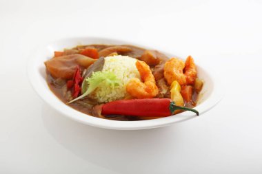 Lezzetli köri ve pilav