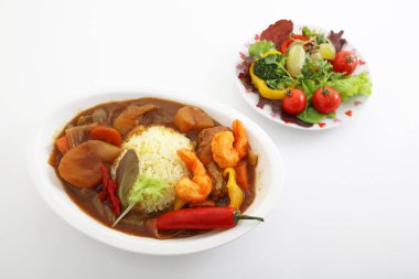 Lezzetli köri ve pilav